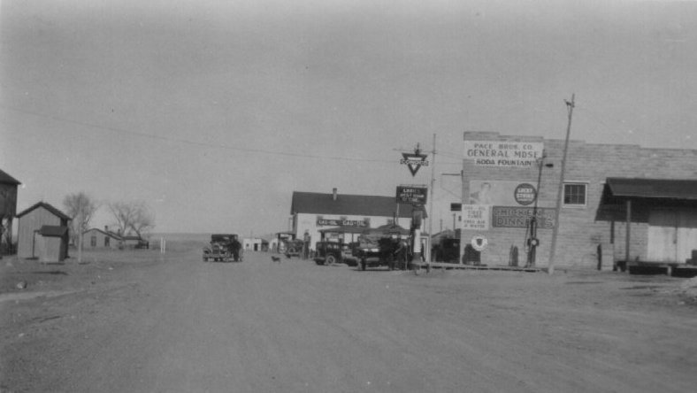 Main Street, Cisco, Utah, Circa 1930's